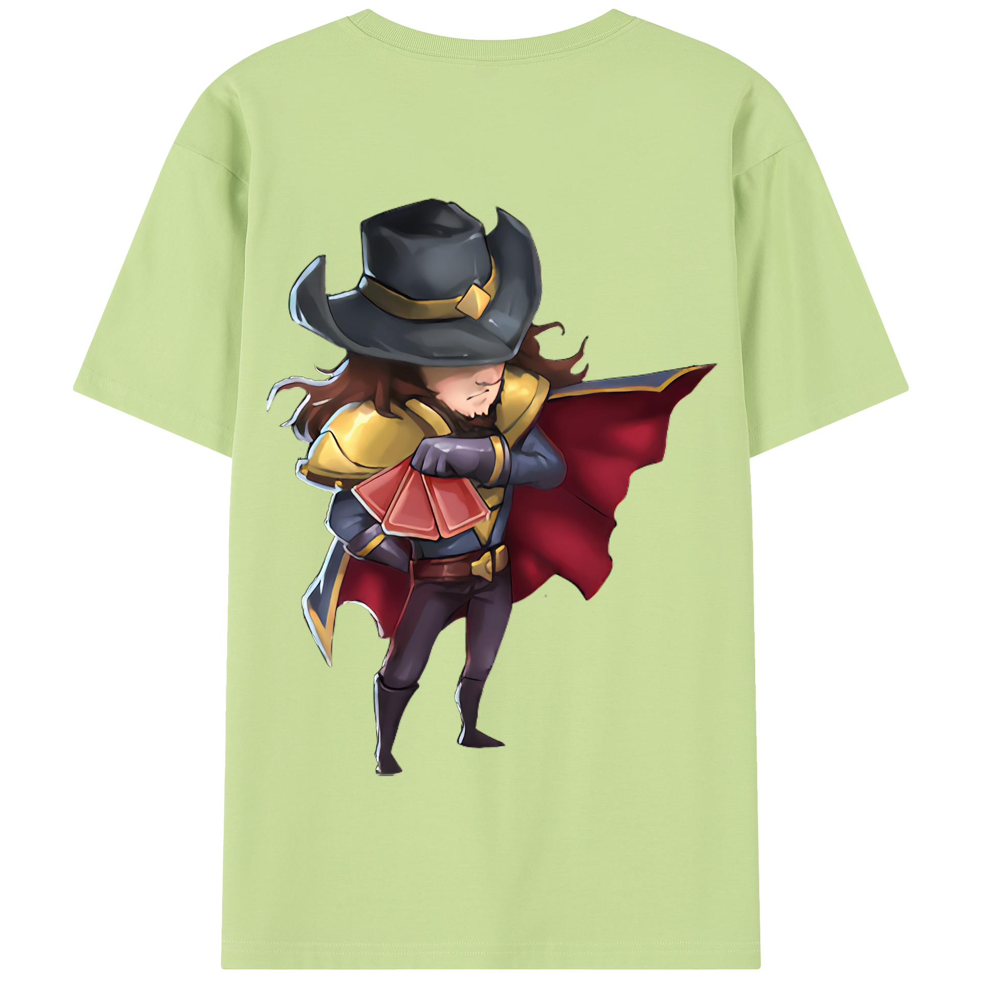 リーグ・オブ・レジェンド League of Legends LOL 綿100％半袖Tシャツ（背面プリント）